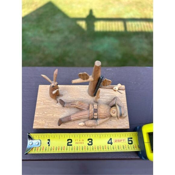 Borodin & Byliniak Detailed Wood Art Polish Figure Plague. - Picture 10 of 12